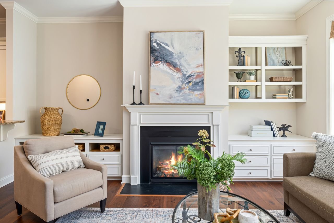 Real Estate Agency Port St Lucie jennifer fleschner fireplace